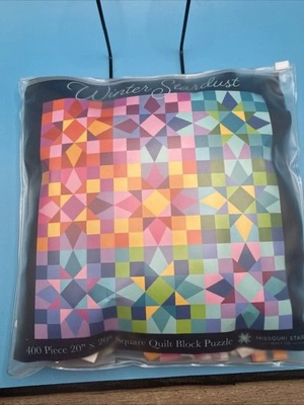 WINTER STARDUST 400pc Quilt Design Puzzle MSQC 2025 Jenny's Box